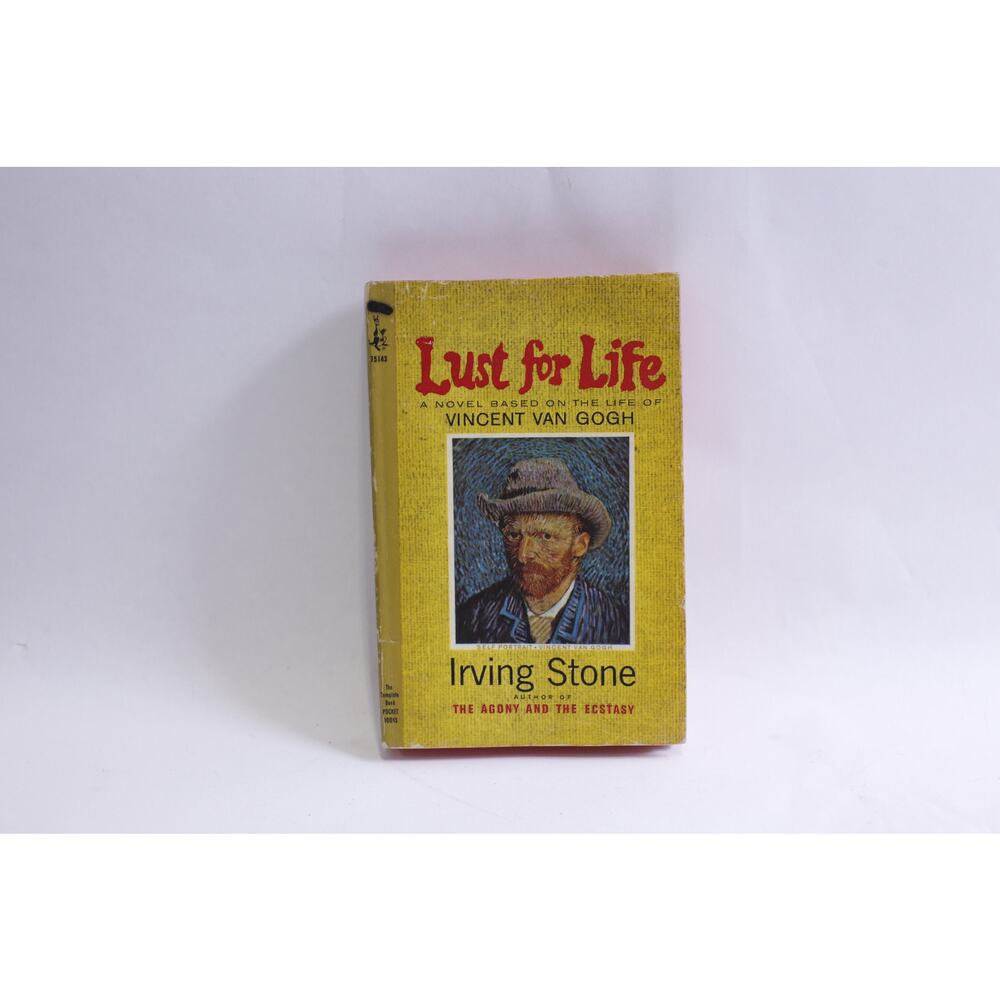 Lust for Life, Irving Stone, Pocket Cardinal Edition, Paperback